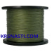 Шнур K-Karp Dyna-Tex Power Braid размотка 457м тёмно-зелёный